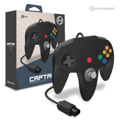 Hyperkin Captain Premium Controller Black (N64)